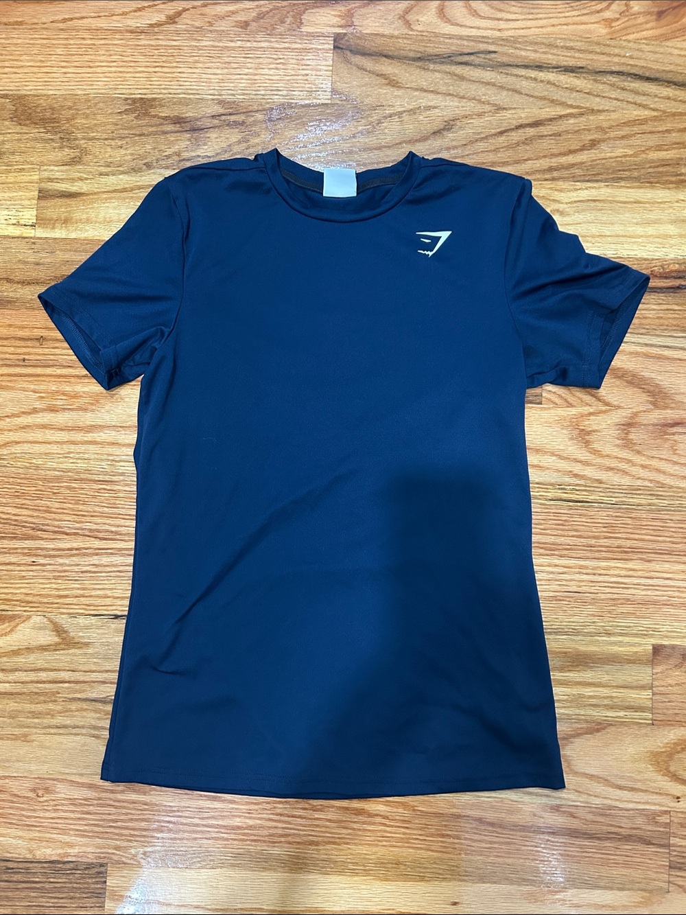 Gymshark Short Sleeve Performance Tee - Navy quick dry